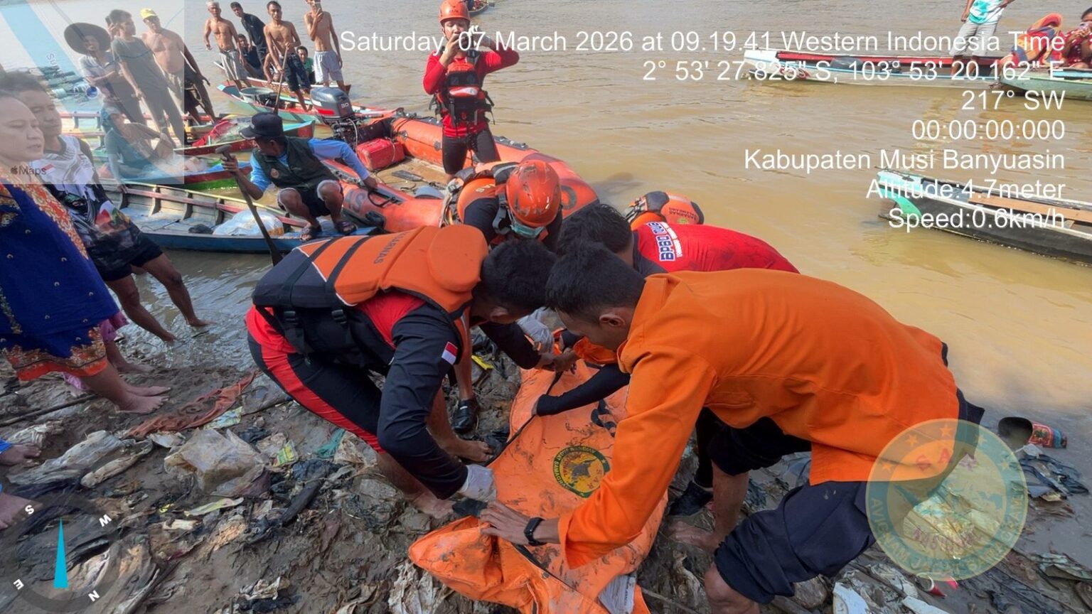 Korban Tenggelam di Desa Lumpatan Berhasil Ditemukan, Tim SAR Gabungan Tutup Operasi Pencarian